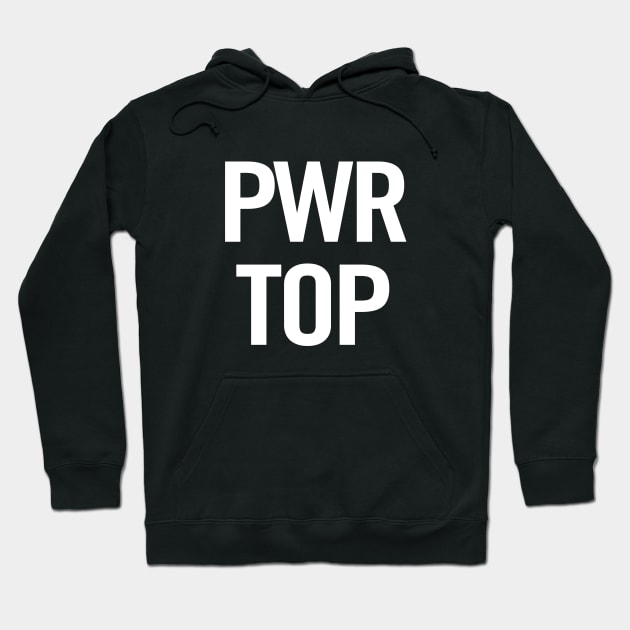 PWR Top Hoodie by sergiovarela